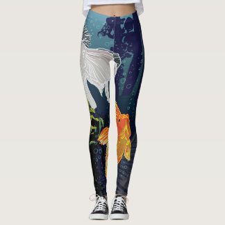 Goldfisch in Japan Leggings