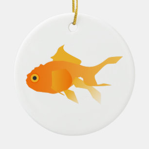 Goldfisch Keramikornament