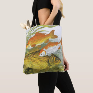 Goldfisch Koi Fisch, Vintage Marine Wasserleben Me