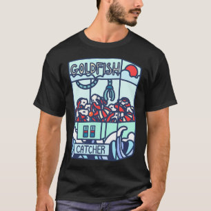 Goldfisch Koi Krallenmaschine T-Shirt