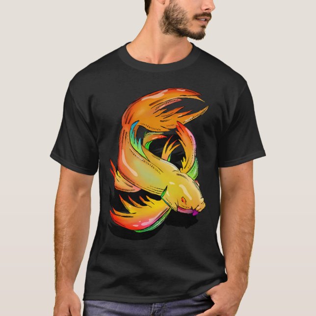 Goldfisch Koi T-Shirt (Vorderseite)