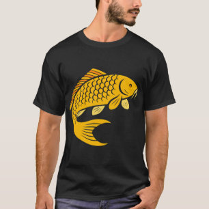Goldfisch Kunst – Helle Orange Dekorative Illustra T-Shirt