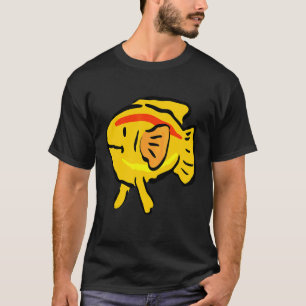 Goldfisch Künstlerfisch Koi Karpfen T-Shirt