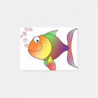 Goldfisch lächelnd Cartoon