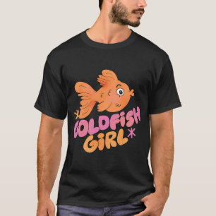 Goldfisch Mädchen (Lila) T-Shirt