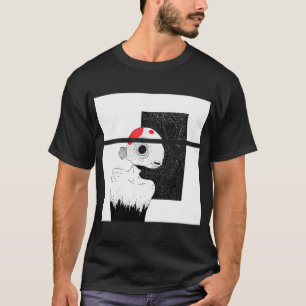 Goldfisch-Mann - Horror-Ästhetik T-Shirt