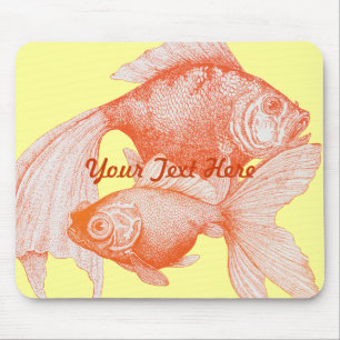 Goldfisch-Mauspad Mousepad