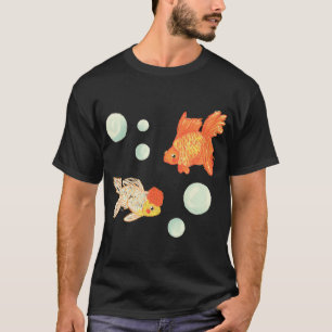 Goldfisch mit Blasen T-Shirt