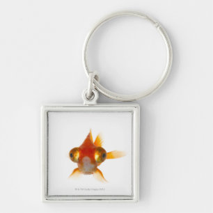 Goldfisch mit großen Augen 2 Schlüsselanhänger