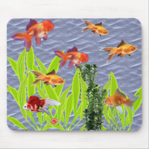 Goldfisch Mousepad
