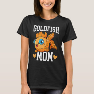 Goldfisch-Mutter Unterwasserfisch Aquarienliebhabe T-Shirt