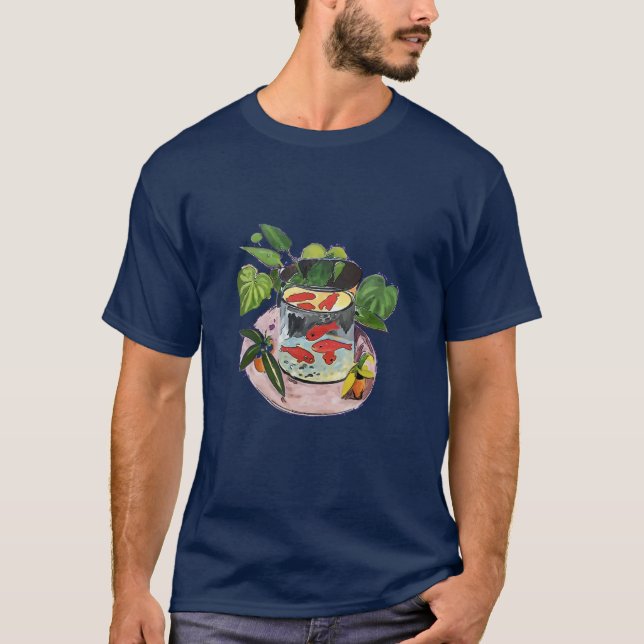 Goldfisch nach Matisse T-Shirt (Vorderseite)