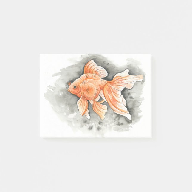 Goldfisch Post-it Klebezettel (Vorderseite)