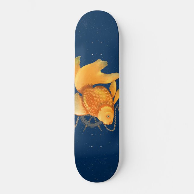 Goldfisch-Schiffs-Rad-SeeSkateboard-Plattform Skateboard (Vorderseite)