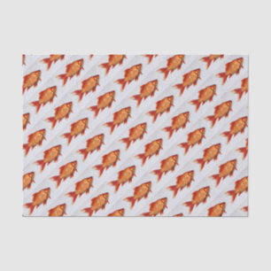 Goldfisch Seidenpapier
