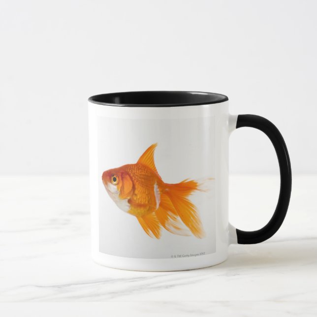 Goldfisch, Seitenansicht Tasse (Rechts)