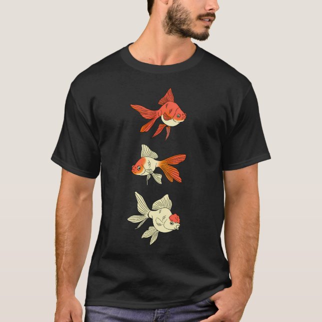 Goldfisch-Trio T-Shirt (Vorderseite)
