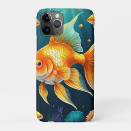 Goldfisch unter Wasser Case-Mate iPhone Hülle