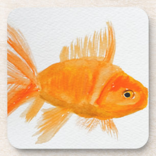 Goldfisch Untersetzer