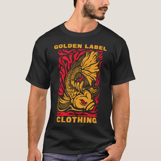 Goldfischdesign T-Shirt (Vorderseite)