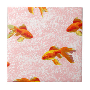 Goldfische Fliese