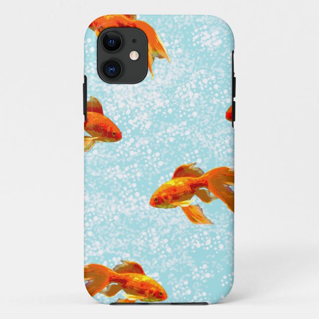 Goldfischmuster Case-Mate iPhone Hülle (Rückseite)
