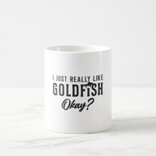 Goldfish ähnelt mir wie Goldfish-Haustier Kaffeetasse