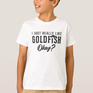 Goldfish ähnelt mir wie Goldfish-Haustier T-Shirt