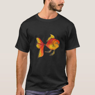 Goldfish Artistischer Fisch Koi Carp T-Shirt