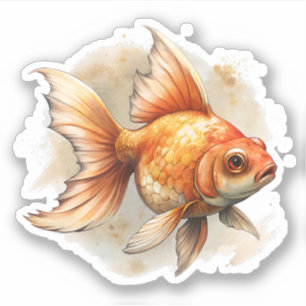 Goldfish Aufkleber