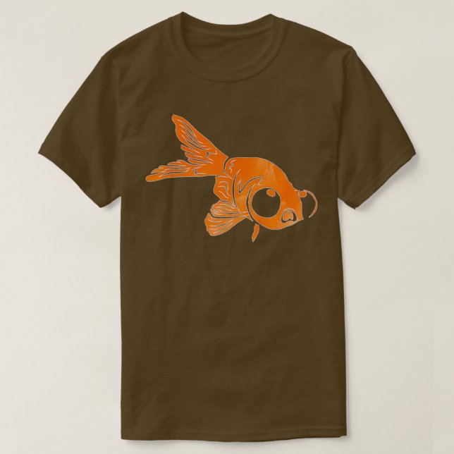 Goldfish-Augenblase T-Shirt (Design vorne)