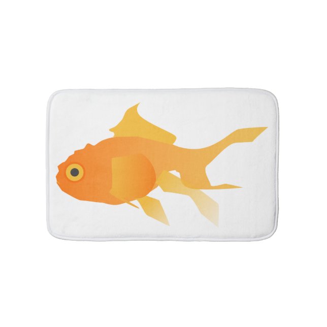 Goldfish Badematte (Vorderseite)