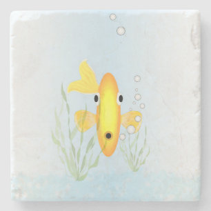 Goldfish Bowl Stone Untersetzer