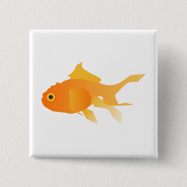 Goldfish Button (Vorderseite)