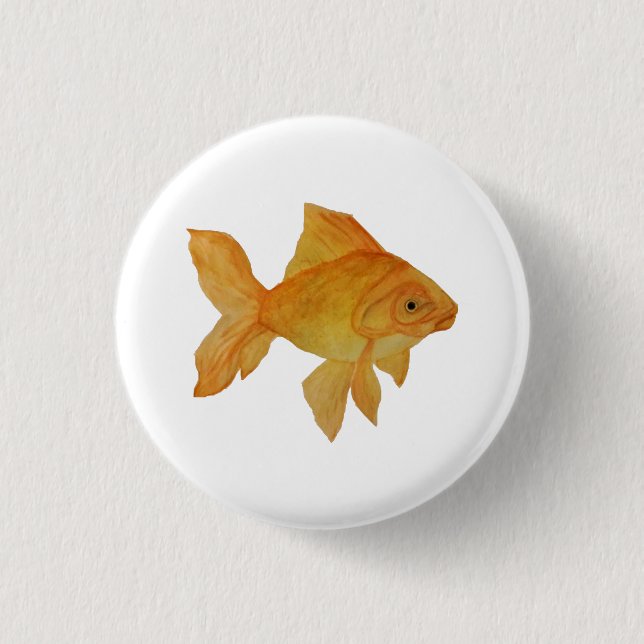 Goldfish Button (Vorderseite)
