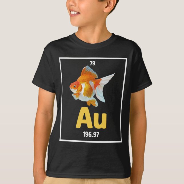 Goldfish Chemistry Pub Aquarium Fishkeeper T-Shirt (Vorderseite)