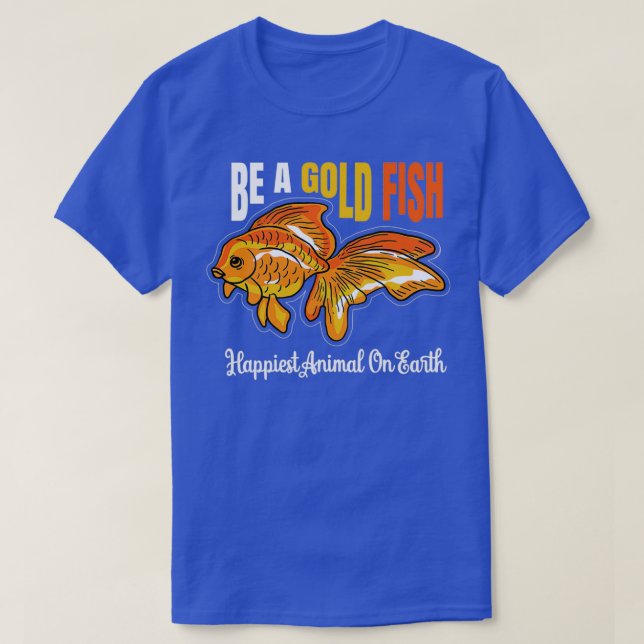 Goldfish Fisch Aquarium Fisch Karpfenfisch T-Shirt (Design vorne)