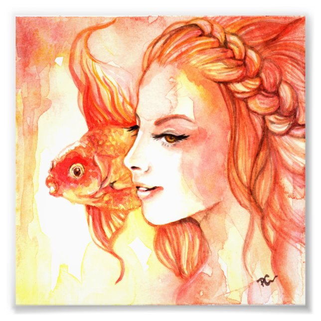 Goldfish Fotodruck (Vorne)