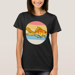 Goldfish Hobby Künstlerisch Goldfish Aquaristics T-Shirt