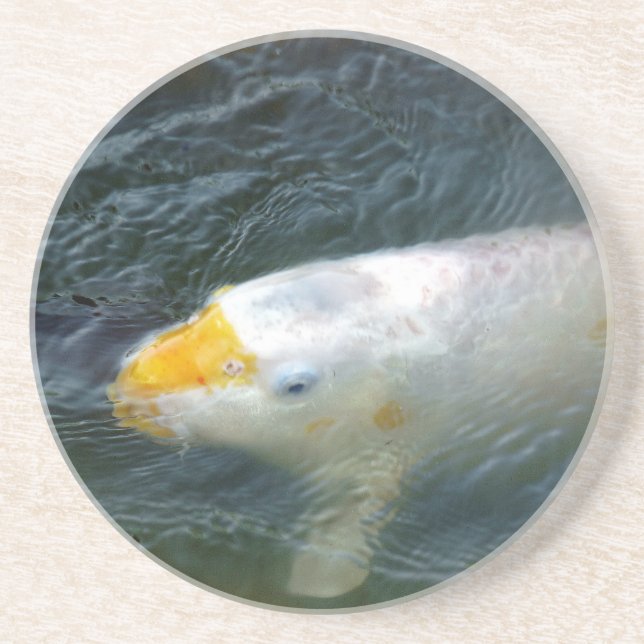 Goldfish im See Getränkeuntersetzer (Vorne)