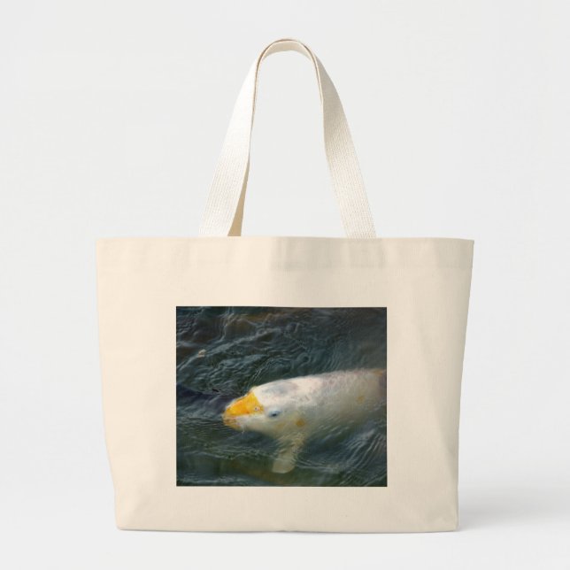 Goldfish im See Jumbo Stoffbeutel (Vorne)