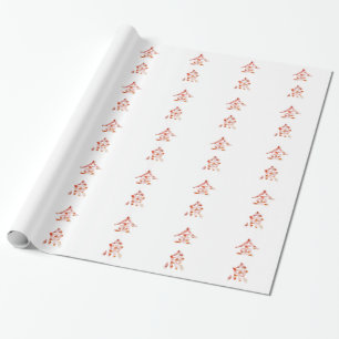 Goldfish in "Kingyo" chinesischen Schriftzeichen ( Geschenkpapier