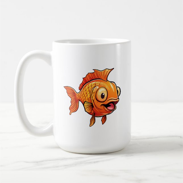 Goldfish Kaffeetasse (Links)
