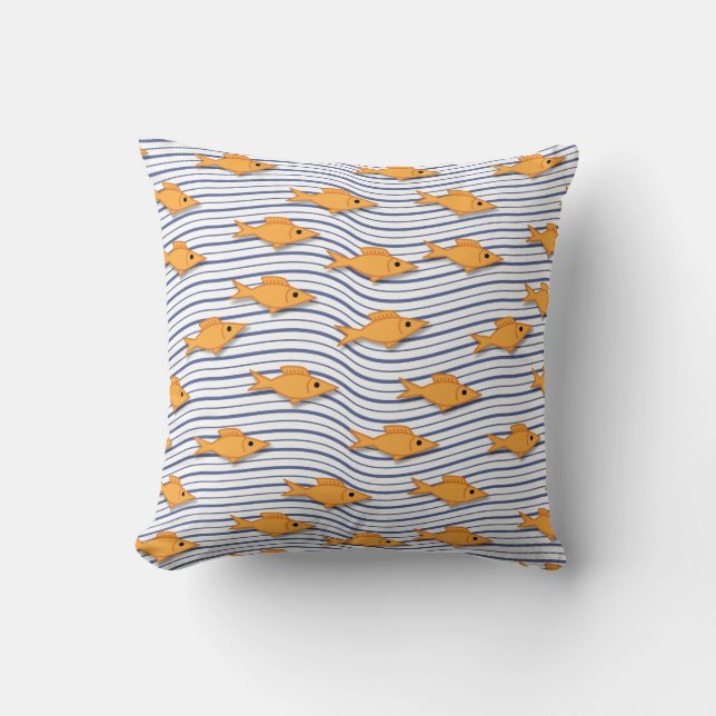 Goldfish Kissen (Vorderseite)