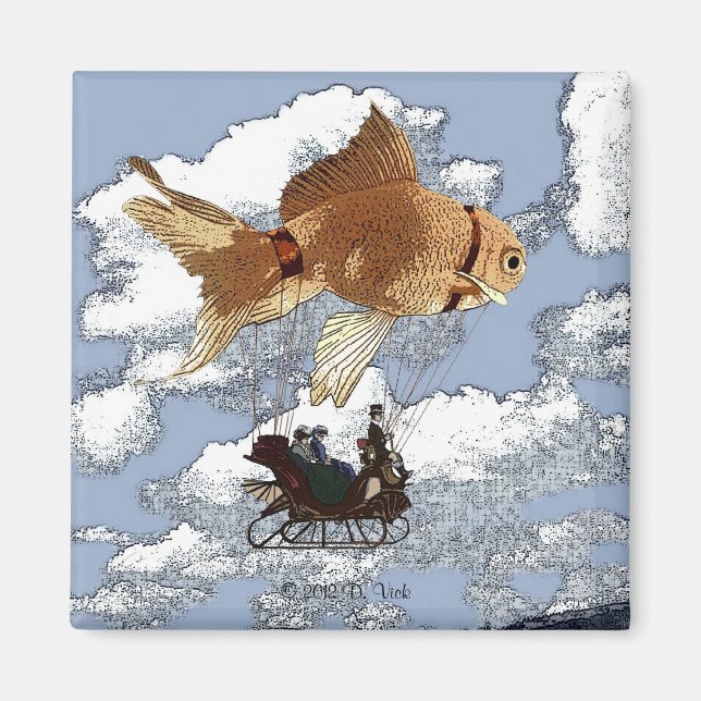 Goldfish Magnet (Vorne)
