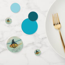 Goldfish mit Haiflossen