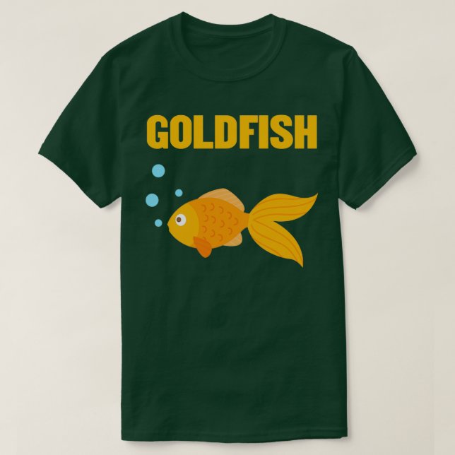 Goldfish Niedliche Geschenke T-Shirt (Design vorne)