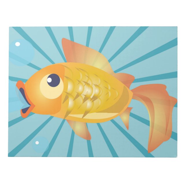 GOLDFISH NOTIZBLOCK (Vorderseite)