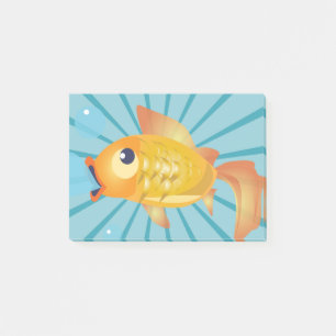 GOLDFISH POST-IT KLEBEZETTEL