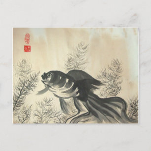 Goldfish Postkarte